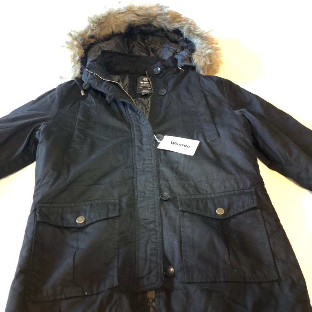 Black winter coat